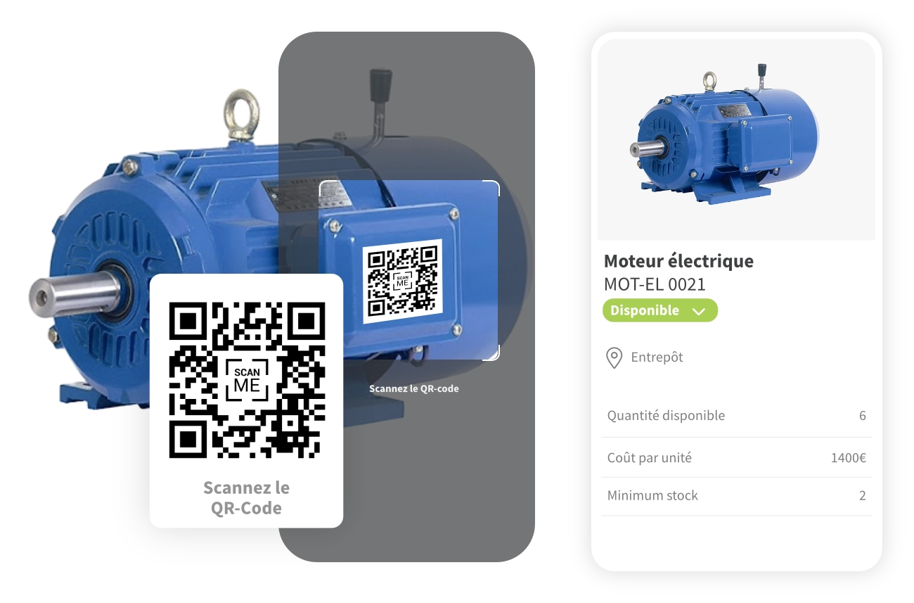 gestion de l'entrepôt gestion-entrepôt-qrcode