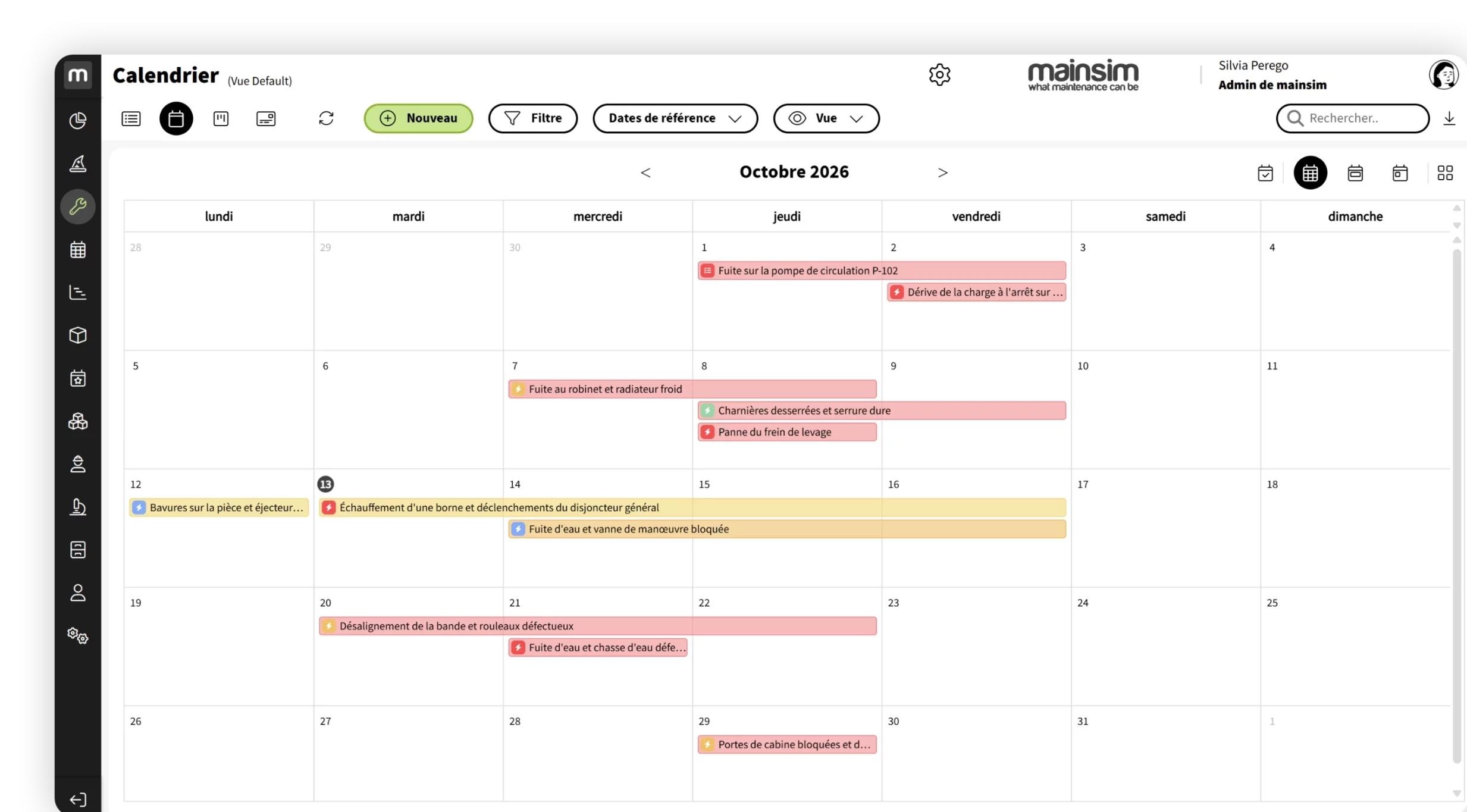 calendrier Calendrier-plainification-maintenance